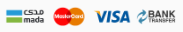مدى و Mastercard و Visa والتحويل البنكي